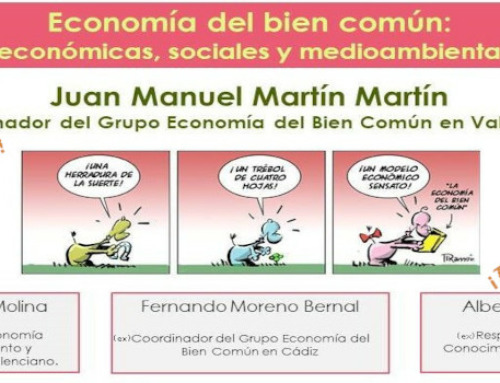 Tertulia en Barbecho divulgando los valores de la Economía del Bien Común